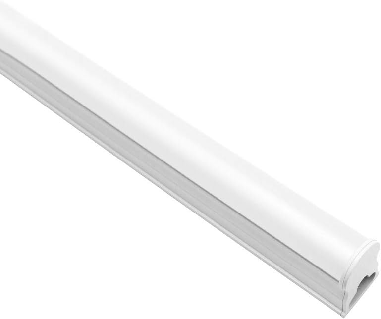 LightingWill LED T5 Integrated Fixture 4FT, Warm White 3500K, 14W, Linkable Shop Light, Ceiling and Under Cabinet Light, Corded Electric with Built-in ON/Off Switch, 1 Pack