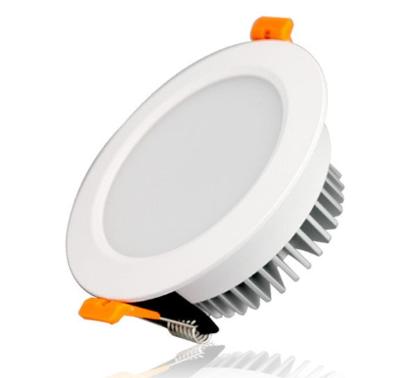 LED Downlight 3W/5W/7W/9W/12W/15W/18W/24W CRI80 COB Fixed Head Flat Diffuser Ceiling Light-DXL Series