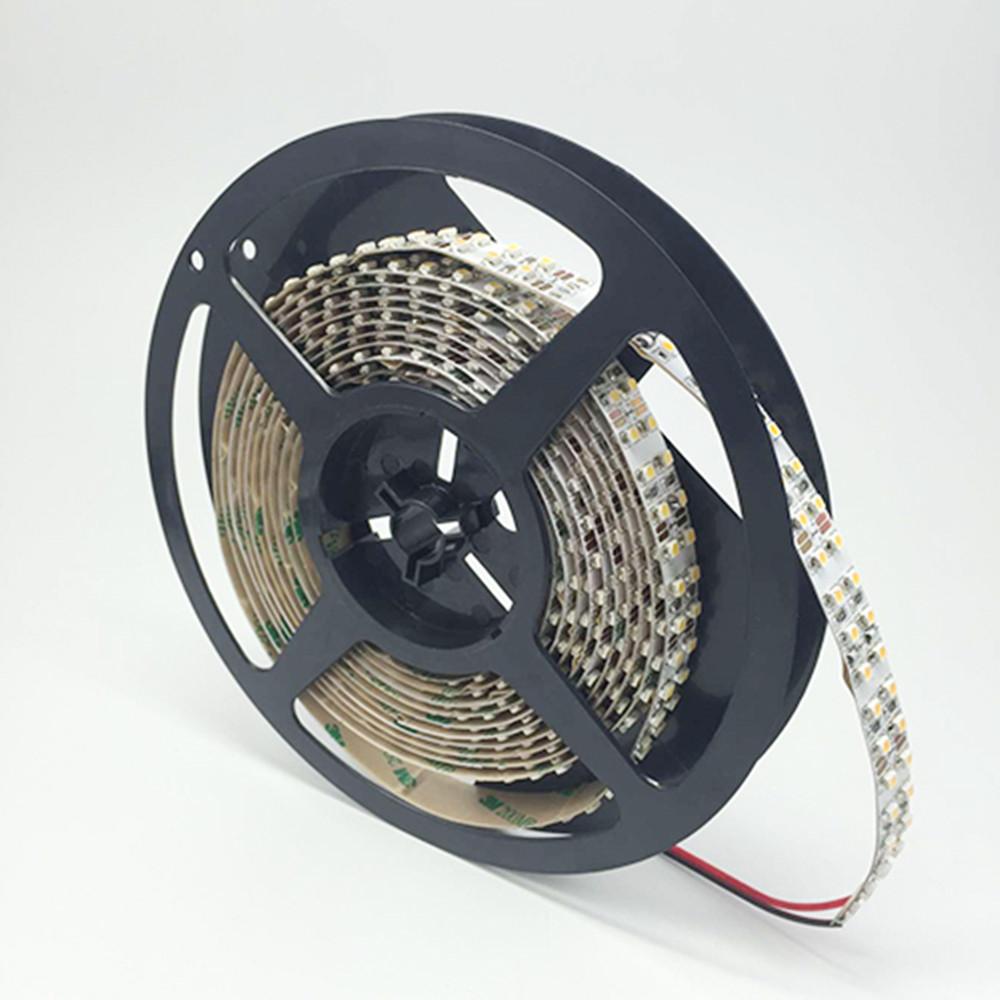 DC 12V Dimmable SMD3528-1200 Double Row Flexible LED Strips 240 LEDs Per Meter 15mm Width 1200lm Per Meter