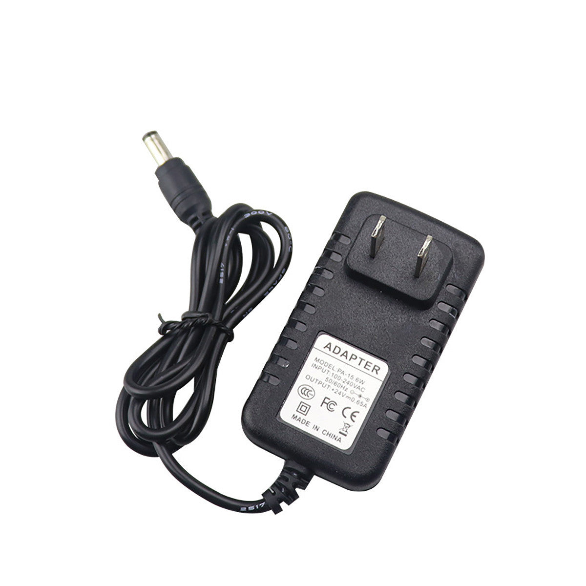 LightingWill Wall Plug-in CE Certificated LED Adapter Power Supply 110-220V AC to 12V/24V/5V DC