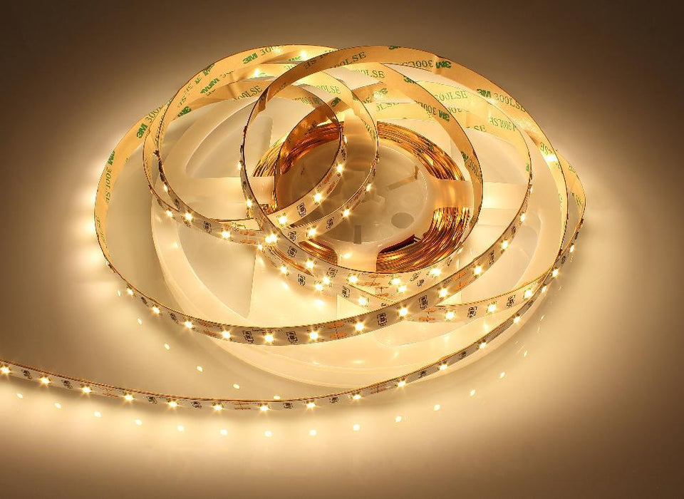 16.4Feet (5Meter) SMD2835 300LED 12VDC 60Watt True Color CRI95+ High Color Accuracy LED Flexible Strip Light that Produce Full Spectrum Natural Light