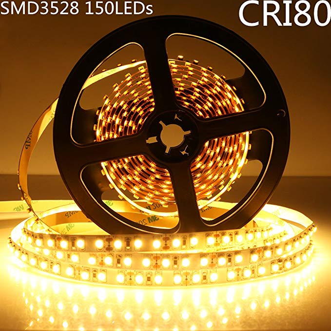 Flexible LED-Streifen DC 12V SMD3528-150 30 LEDs pro Meter 8mm Breite 150lm pro Meter