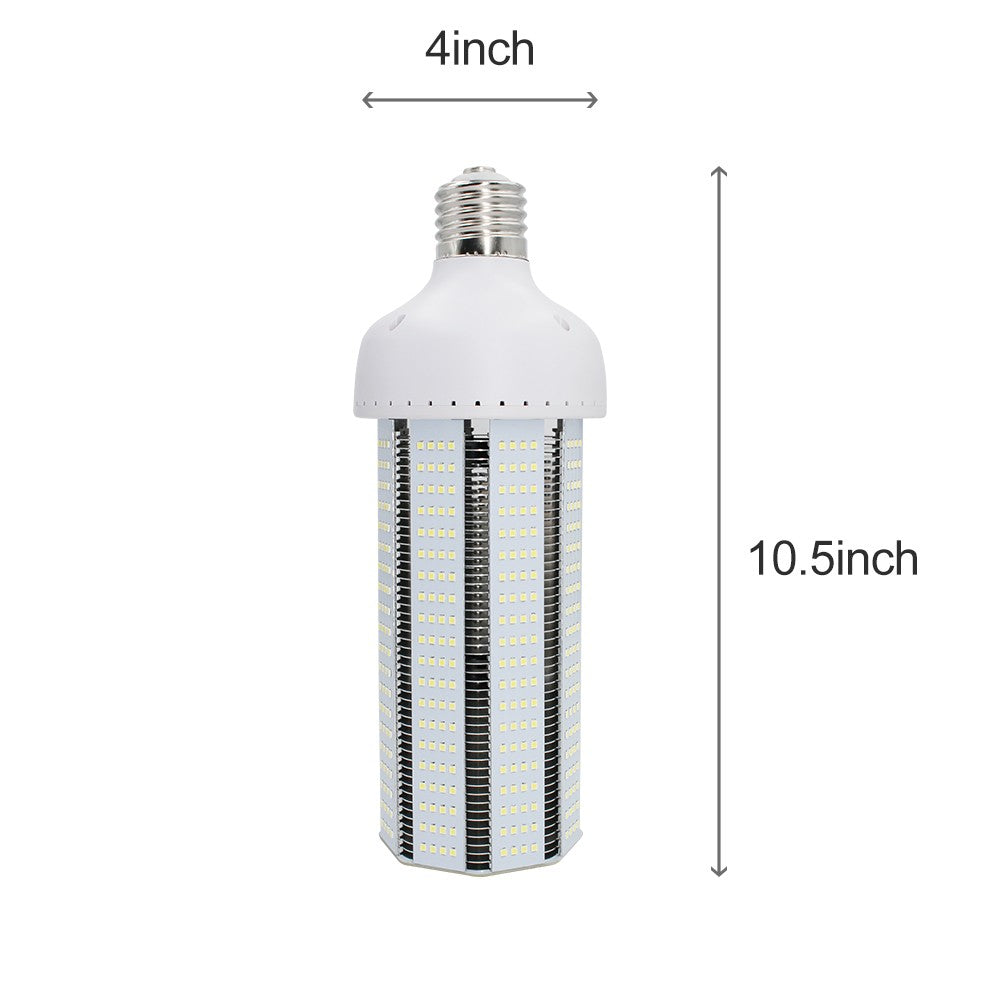 LightingWill LED Corn Light Bulb, E39 Medium Screw Base, Metal Halide Replacement for Indoor Outdoor Large Area Lighting, Street and Area Light, HID, Hp