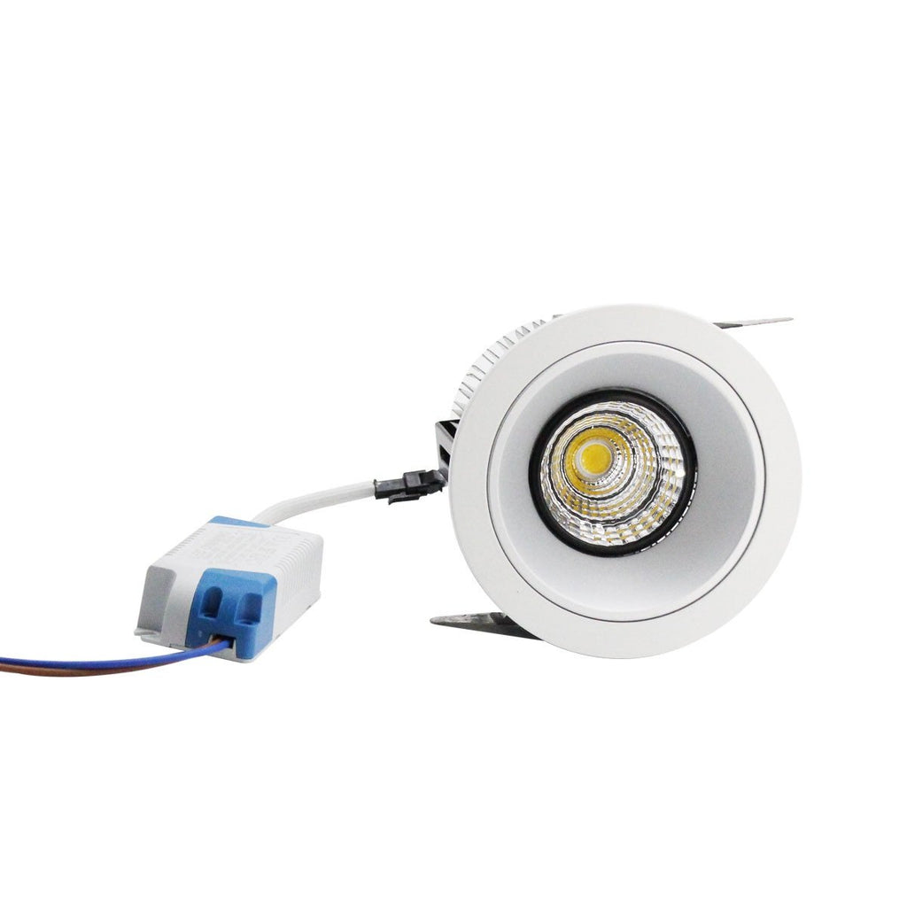 White Inner Reflector Stunning Interior Decorative Recessed Roof Mounting Downlights