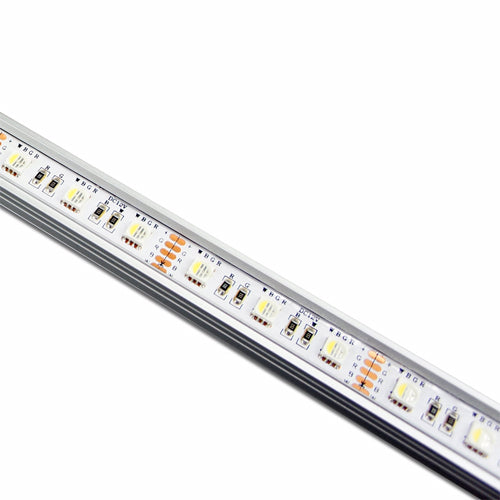 5-Pack 1.64ft/50cm DC 12V 8Watt RGBW / RGBWW 4in1 SMD5050 Aluminum Shell Rigid Hard LED Strip Light Non-Waterproof or Waterproof LED Rigid Light Bar