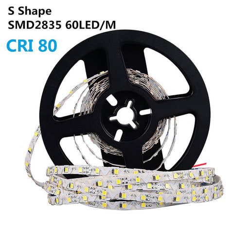 DC 12V SMD2835 60LED per Meter Extremely Bendable Flexible LED Strips for Bends and Curves Signage 6mm Width