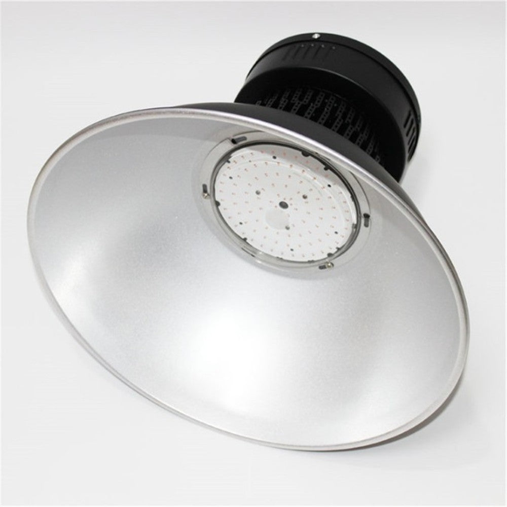 LightingWill  100W/150W/200W  High Power Fin Heat Sink LED IP65 Waterproof LED High Bay Light with Aluminum Reflector