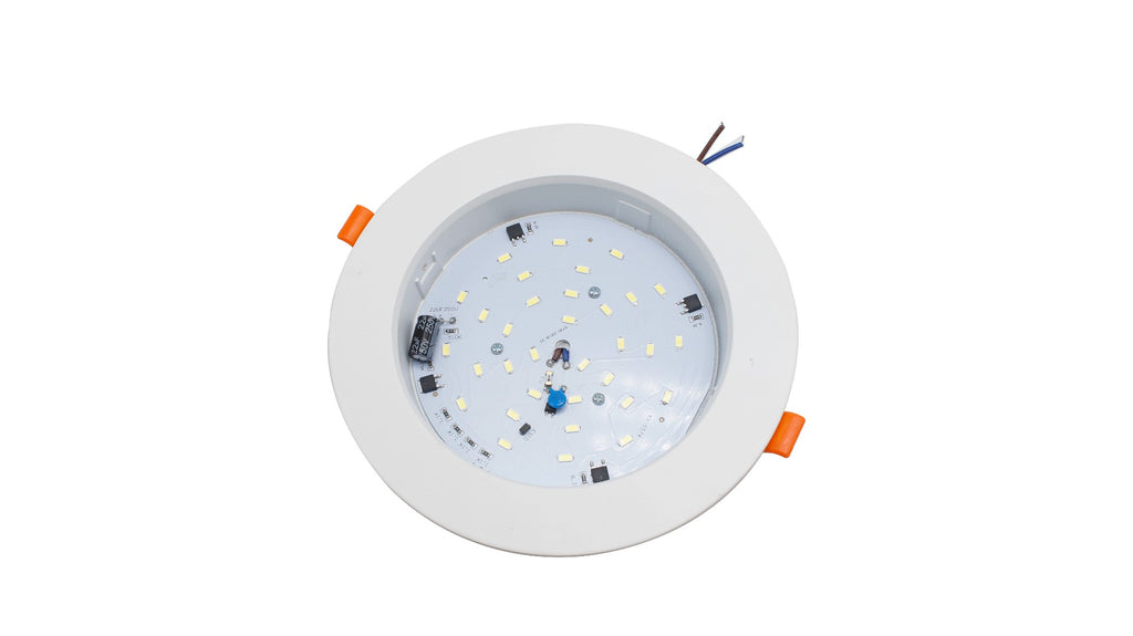 LightingWill LED Downlight 5W/7W/9W/15W/24W CRI80 COB Fixed Head All White Directional Recessed Ceiling Light-Q7 Series
