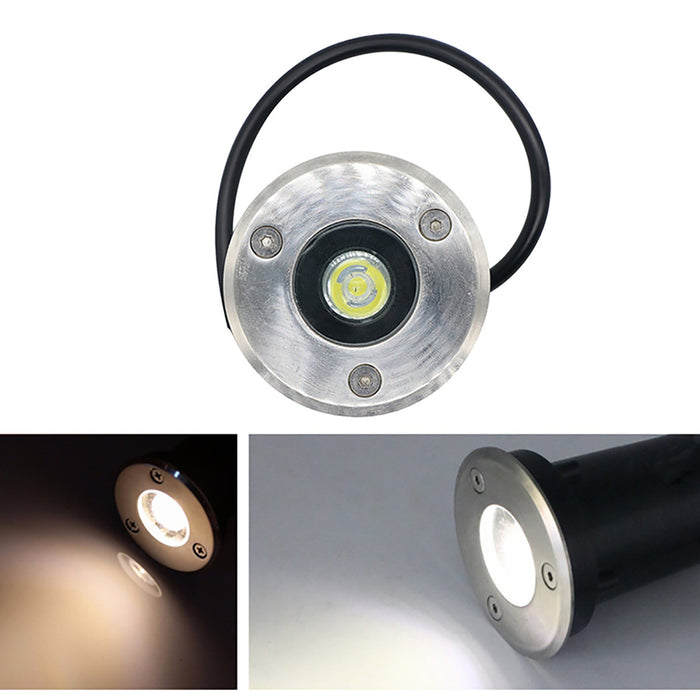 IP67 Waterproof  Underground Fixture Landscape Uplighting Well LED Garden Lights